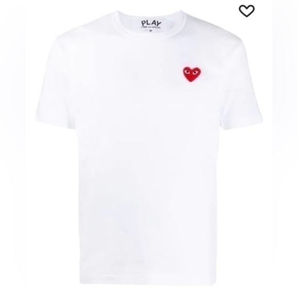 Comme Des Garçons Play
applique logo T-shirt - Picture 1 of 4